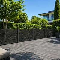 Panneaux de clôture de jardin en WPC en gros, direct usine, utilisables comme écran ou séparateur de salon