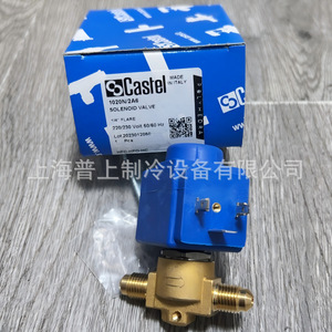 Válvula Solenoide Castel 1020N2A6 1/4 Pulg. Flare 220V 50/60Hz para Aire Acondicionado de Precisión - Product Image 5