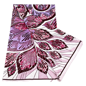 Tela de Organza Orgánica con Patrón Batik, Peso Medio, para Camisas y Vestidos de Mujer y Niña, 100% Algodón, 6 Yardas, Hecho en China - Product Image 2