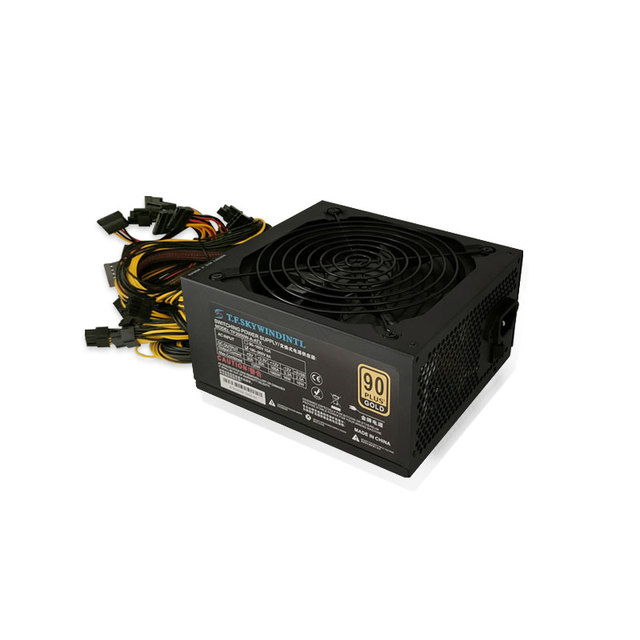 2000W ATX Non Modular Gold PSU for 8 GPUs Server & Desktop Use in Stock