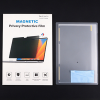 Film Layar Anti-intip Anti-mata-mata dengan Daya Serap Magnet yang Dapat Dilepas untuk Laptop 13 14 15.3 Inci