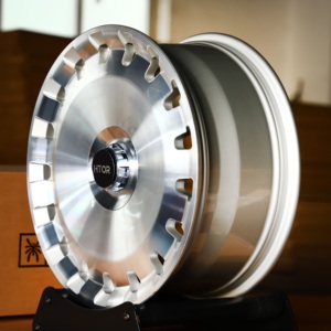 Cerchi in Lega Forgiati HTOR 22 23 24 Pollici 5x120 per SUV di Lusso, Argento Lucido, Compatibili con Range Rover Vogue Sport Defender L460 L405 <span class=keywords><strong>Velar</strong></span> - Product Image 3