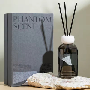 Difusor de Aromas de Vidrio DIY de 200 ml de Aikun Home Decor, Fragancia Personalizada, Ecológico, Libre de BPA, con Varillas de Regalo para San Valentín y Bodas - Product Image 3