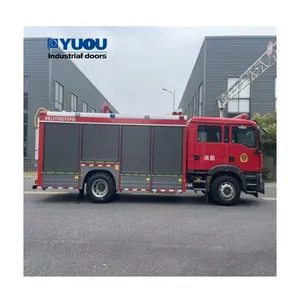 Xe chữa cháy tự động hướng dẫn sử dụng loại hình Kinh Tế giá rẻ chất lượng cao nhôm Con lăn màn trập cửa cho xe cứu hỏa