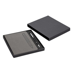 Agenda personnalisé pour promotion Coffret cadeau carnet avec stylo - Product Image 3