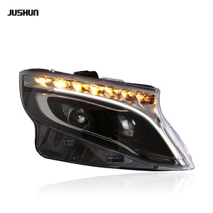 Bloc optique avant Jushun Vito Full LED avec feux de jour pour Mercedes Benz Vito 2016-2023 - Product Image 4