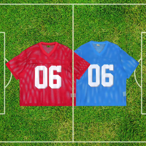 Blanc Rétro Boxy Polyester Rétro Américain Football Hommes Jersey Uniformes Conception Personnalisée - Product Image 2