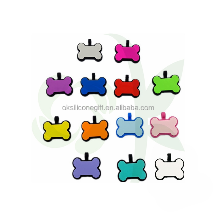 OKSILICONE модная силиконовая бирка для домашних животных в форме мультяшного героя для кошек или собак