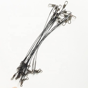 BOLLA di Pesca 15-30cm Anti-Morso di Filo di Acciaio inossidabile <span class=keywords><strong>Leader</strong></span> di Pesca Con Girevole di Pesca Accessorio - Product Image 1