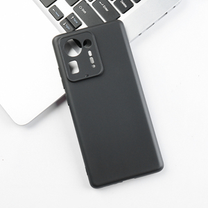 TPU Silicone Shockproof Mobile <strong>Phone</strong> Cases for Redmi 11S 10T Lite 5G Matte Black Covers for Xiaomi 12S <strong>Qin</strong> F21 Pro - Product Image 1