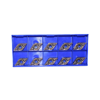 Outils de tournage en carbure cémenté ZCC CT DNEG DNEG150604-NF YBG102, plaquettes en carbure pour tour CNC, MOQ : 10 pièces