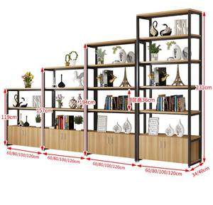 Bon marché combinaison métallique support de sol réglable épicerie magasin cosmétiques étagères étagères stockage - Product Image 1