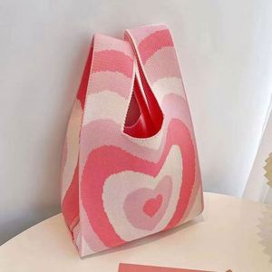 Bolso de Mano Tejido a Crochet, Casual y Moderno, Mini Bolso de Compras Portátil para Mujer - Product Image 4