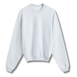 Custom Oversized Crewneck Vintage <b>French</b> Terry Hoodie Women Short Eco-Friendly Front 3D Embroidered Casual Winter Autumn - Product Image 1