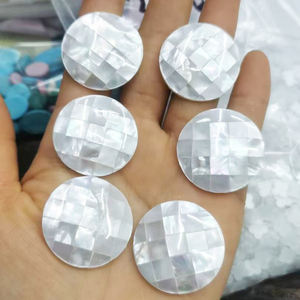 Özel tasarım logo doğal anne inci kabuk kolye DIY takı yapımı Hawaii-Inspired <span class=keywords><strong>Frangipani</strong></span> Charms ile paspas kabuk - Product Image 3