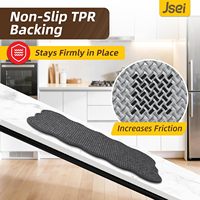 Tapis de cuisine lavables, lot de 2, avec support antidérapant en TPR, absorbants et résistants aux taches, pour cuisine, buanderie et évier