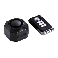 Capteur de vibration de sécurité extérieur SP XP-57, 113 dB, étanche, 12 V, système d'alarme pour vélos et voitures, klaxon antivol sans fil intelligent, noir, durable