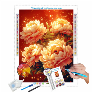 G-154 Tùy Chỉnh 5D Tự Làm Sơn Kim Cương Kit Khảm Nghệ Thuật Tường Trang Trí Nội Thất Chân Dung Sơn In Pha Lê 5D Vải Đẹp Tường Nghệ Thuật - Product Image 1