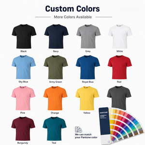 Custom Logo 135G Men's Performance <b>T</b>-<b>Shirt</b> Quick Dry Breathable <b>Polyester</b> Sports Gym Tee Wholesale S-3XL Navy Blue - Product Image 3