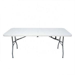 Mesas Plegables Ajustables de Alta Calidad para Fiestas, Mesas Plegables Portátiles de Plástico Rectangulares de 6 y 8 Pies - Product Image 4
