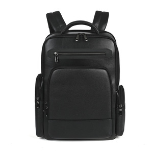 Men's <b>Backpack</b> <b>Large</b> Capacity 36-55L Solar Charging Business Travel Solid Color Soft Handle Interior Zipper Pocket - Product Image 3