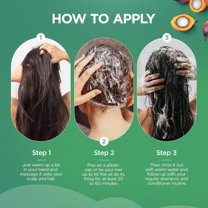 Aceite de Batana para Fortalecer el Cabello: Aceite de Tratamiento Capilar 100% Puro Dr. Sebi, Cuidado del Cabello Antes o Después de la Ducha para Cabello Rizado/Enrollado/Ondulado - Product Image 4