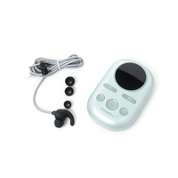 Masseur auriculaire TVNS vert menthe, instrument portable de thérapie à domicile pour l'aide au sommeil, le soulagement du stress et de l'anxiété