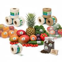 Impression d'étiquettes de produits personnalisées, étiquettes adhésives de marque, rouleaux d'étiquettes, imperméables, acryliques, écologiques, personnalisées