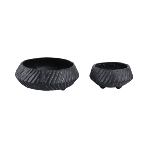 Set di ciotole decorative affusolate per tavolino da caffè o decorazione da cucina, portaoggetti per chiavi e caramelle, centrotavola elegante - Product Image 3