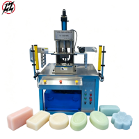 Machine automatique de fabrication de savon pour hôtels, machine de pressage de savon en barre avec logo, machine semi-automatique de moulage et d'estampage de savon pour blanchisserie