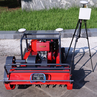 Tondeuse à fléaux télécommandée GPS à chenilles tout-terrain, vente chaude, directement de l'usine, pour terrains de golf et fermes