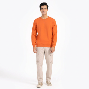 Best Selling Men's Winter Sweatshirts High Quality Custom Made Street Wear Casual Print Design <b>Thick</b> <b>Fleece</b> 100% Cotton Adults - Product Image 1