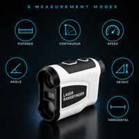 Télémètre laser de golf INORM LAB 800 en gros d'usine, objectif 6X, écran LCD, portée 2000m, mode vitesse, mesure en yards, batterie au lithium