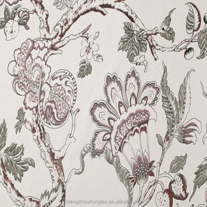 Rideaux occultants Rideau à imprimé floral en polyester Rideaux de fenêtre à œillets isolés thermiquement-Floral traditionnel en sauge et marron - Product Image 4