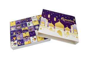 <strong>Eid</strong> Ramadan Mubarak Theme Calendar Advent Paper Box <strong>Eid</strong> Candy Paper Box Countdown Boxes for <strong>Eid</strong> Party Supplies Small <strong>Presents</strong> - Product Image 3