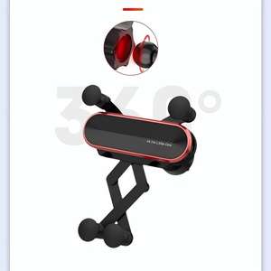 Support de téléphone portable pour voiture, fixation sur grille d'aération, matériau ABS flexible, pour 13/12 Pro, pour GPS - Product Image 2