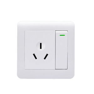 Summao Chất Lượng Cao 86 Loại 250V 16A Điện Tường Chuyển Đổi Trắng PC Chất Liệu Kỹ Thuật Giấu Chuyển Đổi Ổ Cắm Bảng Điều Chỉnh - Product Image 5