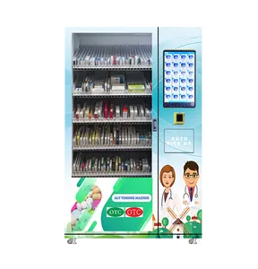2022 New Unattended 22'inch Touch Screen Pick From The Middle OTC Medical Pharmacy Smart Drug Medicine Vending Machine For Sale