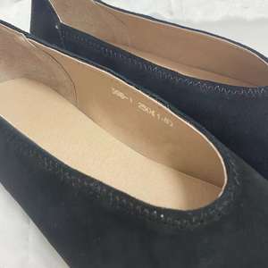 Chaussures plates décontractées pour femmes en daim de mouton 100% - Légères - Chaussures de marche d'été - Logo personnalisé - Fabrication en usine - MOQ faible - Product Image 2