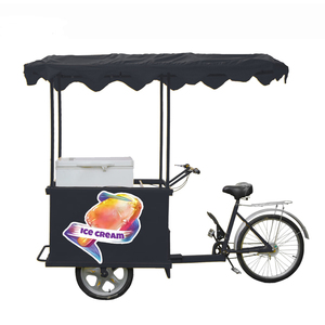 Triciclo de Helados de Alta <span class=keywords><strong>Calidad</strong></span> con Tres Ruedas y Congelador <span class=keywords><strong>Solar</strong></span> de 158 Litros, Bicicleta de Helados de Estilo Popular - Product Image 1