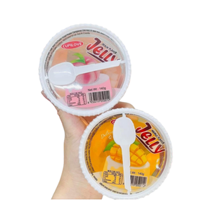 Diamond Jelly 130g Premium Refreshing Mixed Fruit Flavor Gelatin Snacks Cute Crystal Design Pudding Cup for <b>Kids</b> - Product Image 2