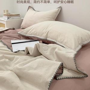Fundas de Almohada Rectangulares de Algodón Puro 100% Transpirables para Uso Doméstico, Tamaño Individual - Product Image 3