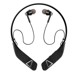 Hot bán 2 in1 thể thao chạy dây đeo cổ không dây Bluetooh 5.0 tai nghe loa Earbuds Tai nghe nhỏ độ bền lâu dài vj097 - Product Image 2