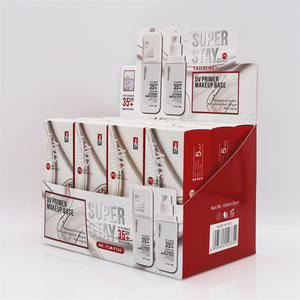 Prebase <span class=keywords><strong>de</strong></span> <span class=keywords><strong>Maquillaje</strong></span> F335 Spf 35 <span class=keywords><strong>Super</strong></span> <span class=keywords><strong>Stay</strong></span> 5 en 1 con Ácido Hialurónico, Textura <span class=keywords><strong>de</strong></span> Gel Refrescante, No Pegajosa, Transparente, <span class=keywords><strong>Base</strong></span> <span class=keywords><strong>de</strong></span> <span class=keywords><strong>Maquillaje</strong></span> con Protección UV - Product Image 3