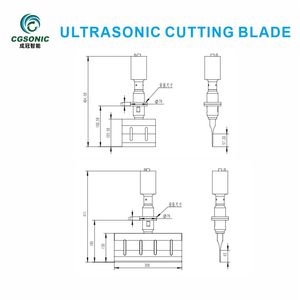 Bocina de Soldadura Ultrasónica para Cortar Pan, Pasteles de Mousse, Turrón y Queso, Venta al por Mayor de Fábrica - Product Image 5