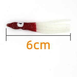 Muestra Gratis, 6 Piezas/Bolsa, Señuelos de <span class=keywords><strong>Pesca</strong></span> Luminosos de 6cm, Señuelos de <span class=keywords><strong>Pesca</strong></span> de Calamar, para Marlin, Atún, Mahi, <span class=keywords><strong>Pesca</strong></span> de Grandes Peces en Agua Salada - Product Image 4