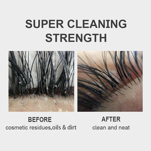 <strong>Lash</strong> Eyelash Large Eye Shampoo <strong>Cleanser</strong> Concentrate Foam <strong>Extension</strong> Cleaner Cleansing Bath Wash Sachet Concertrate Scented - Product Image 4