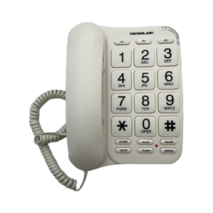 Đơn giản Quay số nhanh khẩn cấp người già chìa khóa lớn người cao niên điện thoại nút lớn điện thoại cố định có dây cho người cao niên - Product Image 1