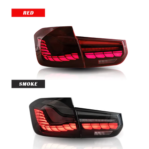 Luces Traseras LED para <span class=keywords><strong>BMW</strong></span> F30, Conjunto de Luces Traseras M3, <span class=keywords><strong>Serie</strong></span> 3 F35 F80 Sedán Sexta Generación 2013-2018, Diseño Escamas de Dragón - Product Image 5
