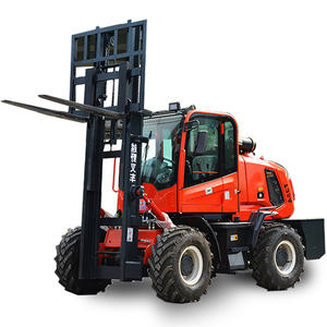 Montacargas Todoterreno 4x4 con Motor Diésel de 5 Toneladas, Elevación de Carga Pesada, Altura de Elevación de 4000-7000 mm, Garantía del Motor de 1 Año - Product Image 1